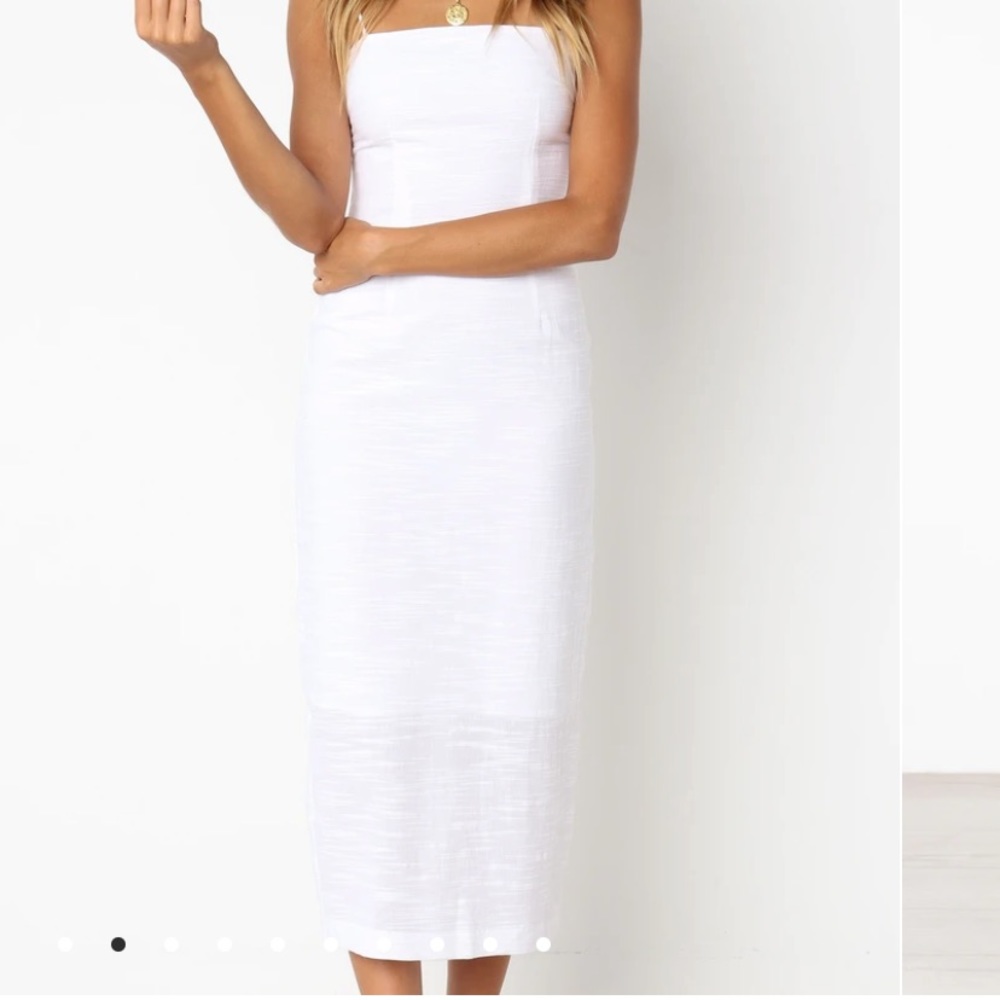 Petal and pup white delanna dress size 4